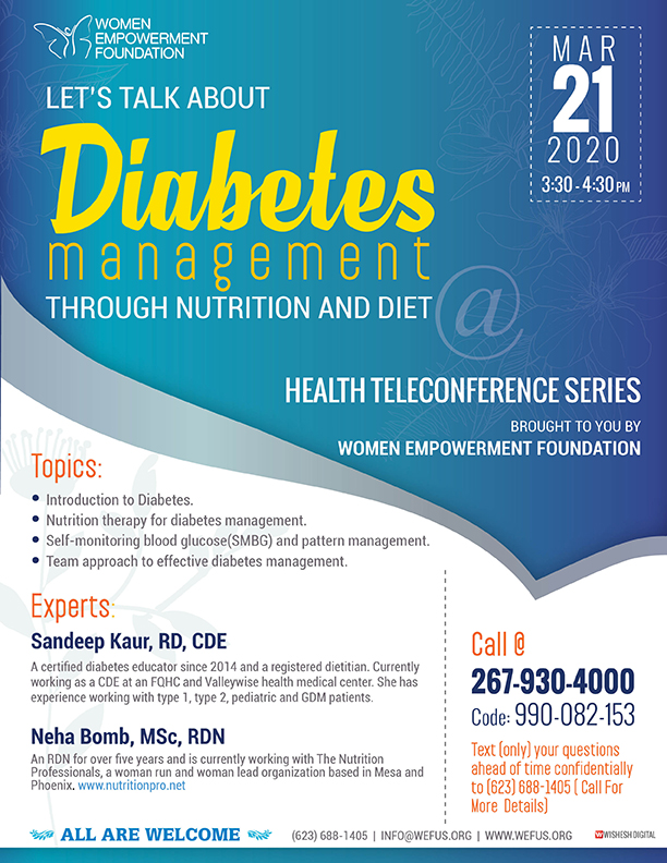 Diabetes Management Through Diet and Nutrition